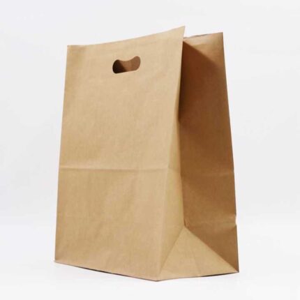 where to by Custom Printed Die Cut Kraft Paper Bag from china supplier
