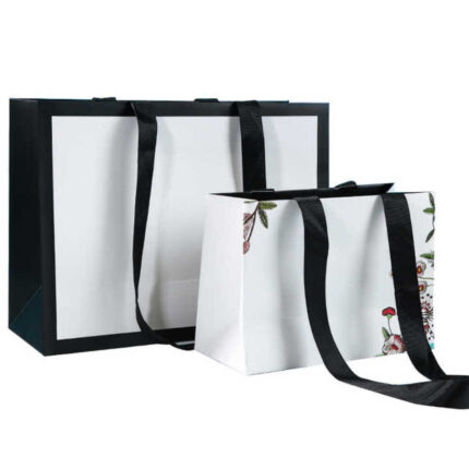 where to by Custom Printed Satin Handle Paper Bag from china supplier