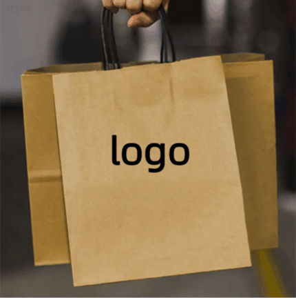 Custom Printed Gift Paper Bags for Shopping