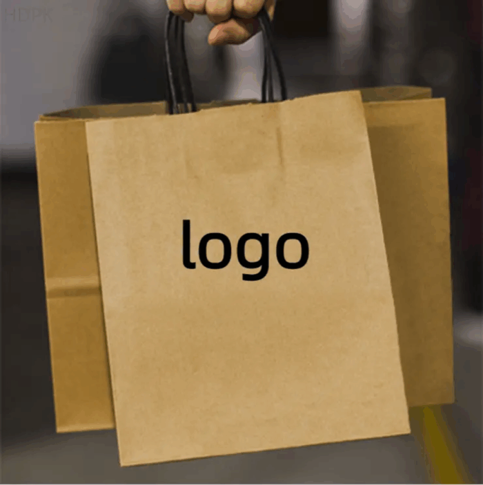 Custom Printed Gift Paper Bags for Shopping