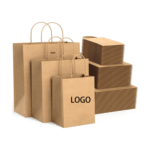 Custom Printed Kraft Paper Bag from china supplier