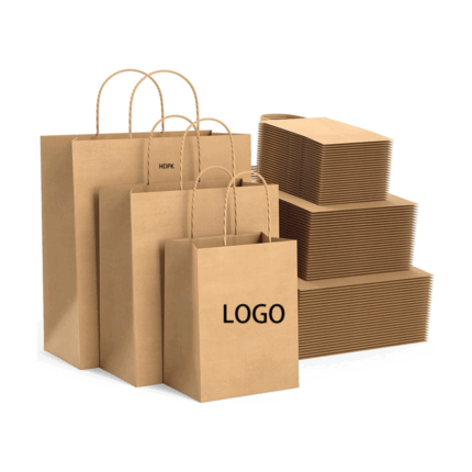 Custom Printed Kraft Paper Bag from china supplier