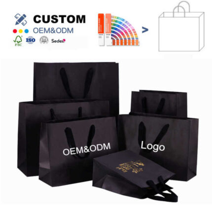 where to by custom paper bags with logo from china supplier