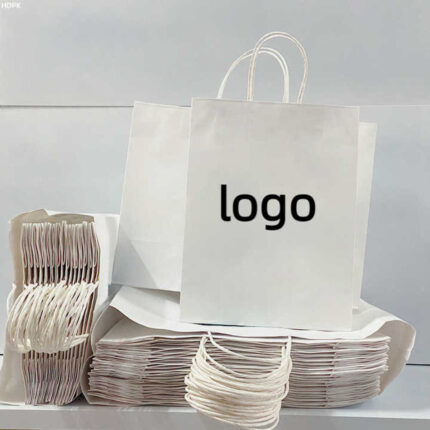 White Kraft Paper Bags