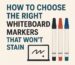 Whiteboard Markers