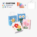 where to by custom flower paper gift bags from china supplier