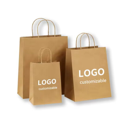 where to by custom tote kraft paper bags from china supplier