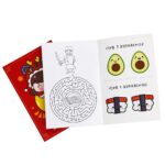Custom printed activity books