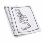 Saddle Stitch Coloring Book