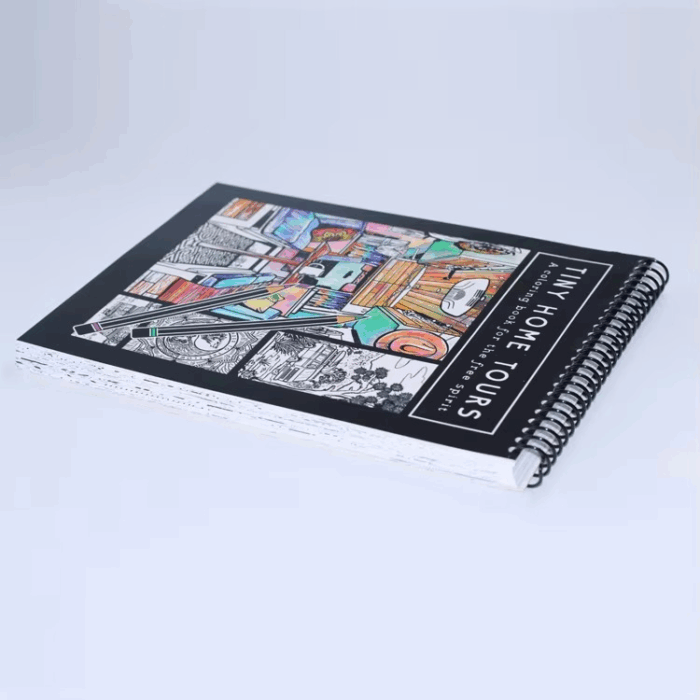 Spiral Binding Coloring Book