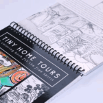 Spiral Binding Coloring Book