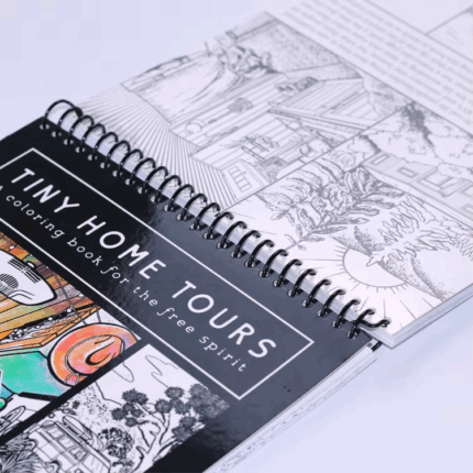 Spiral Binding Coloring Book