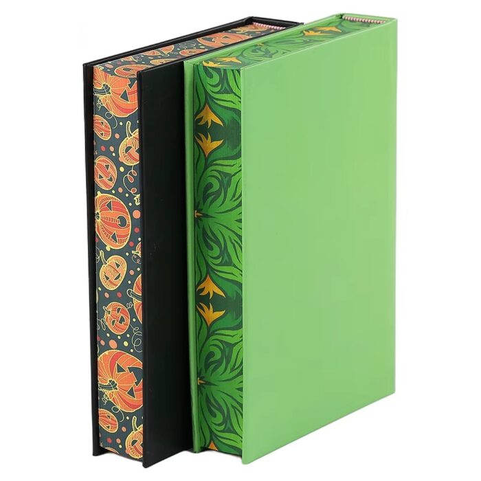 book printing with edge design
