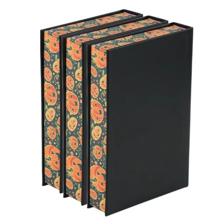 book printing with edge design