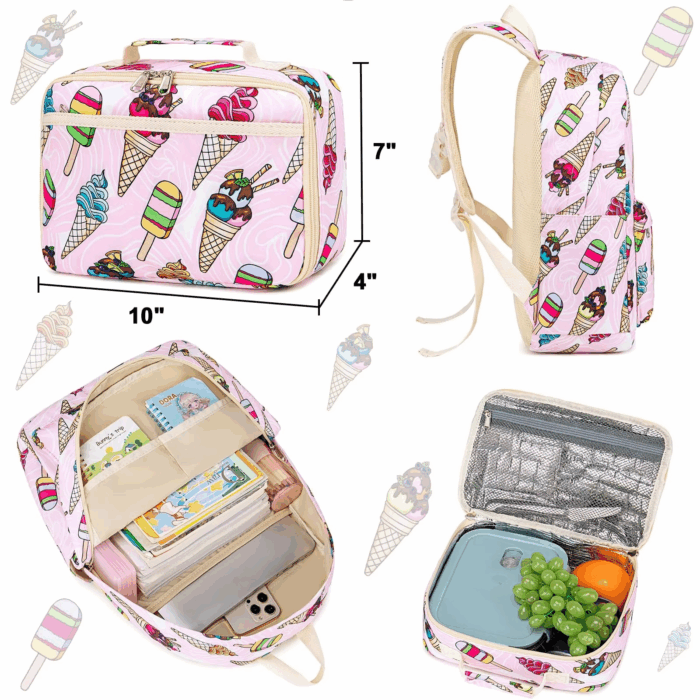 branded children's book bags