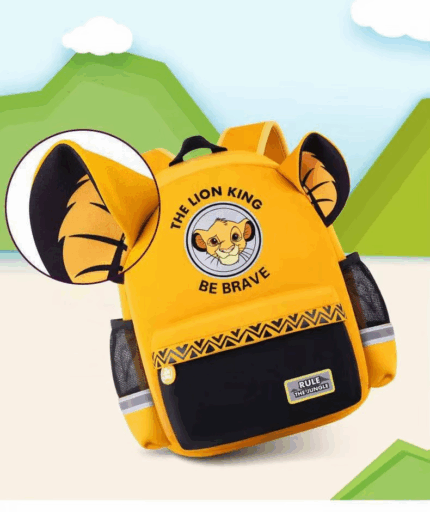 cartoon school backpack for kids