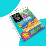 children's doodle coloring book