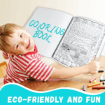 children's doodle coloring book