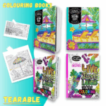 children's doodle coloring book