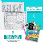 children's doodle coloring book