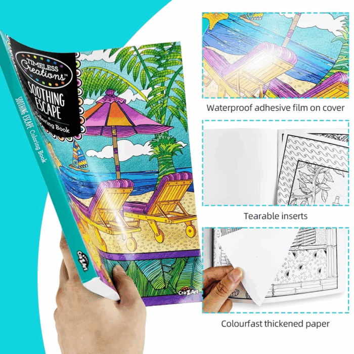 children's doodle coloring book