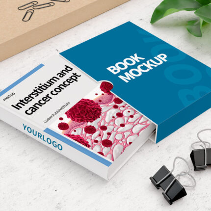 coffee table book stack display