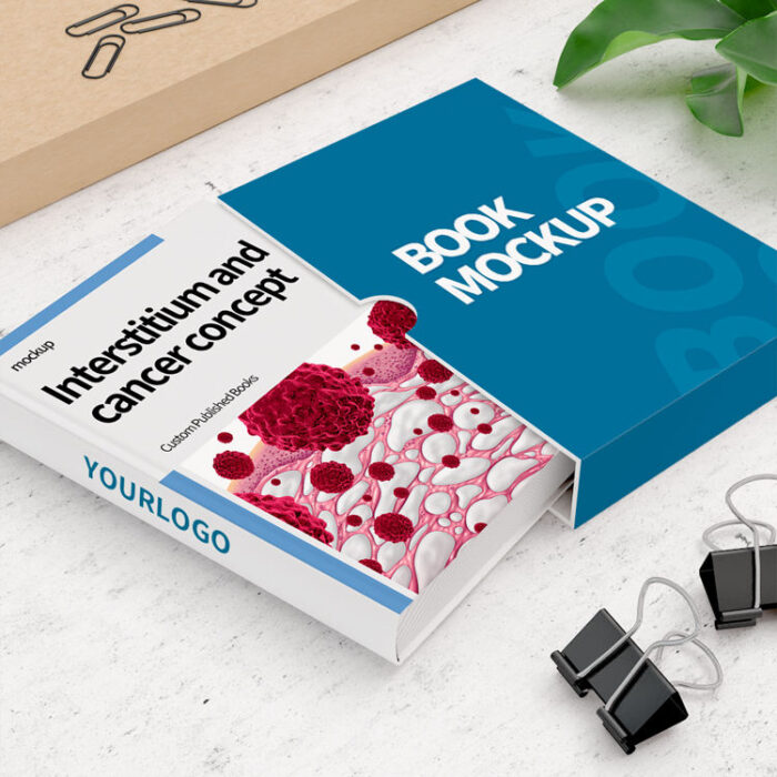 coffee table book stack display