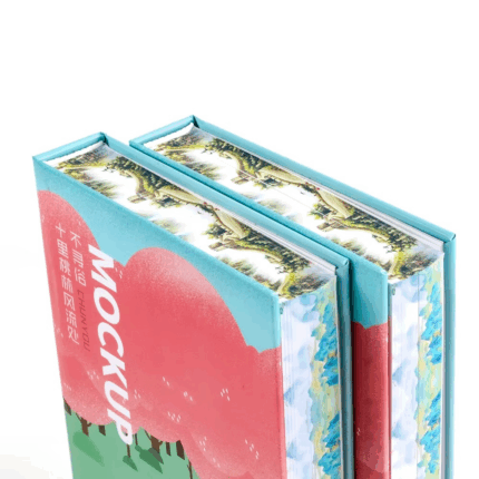 custom hardback book printing