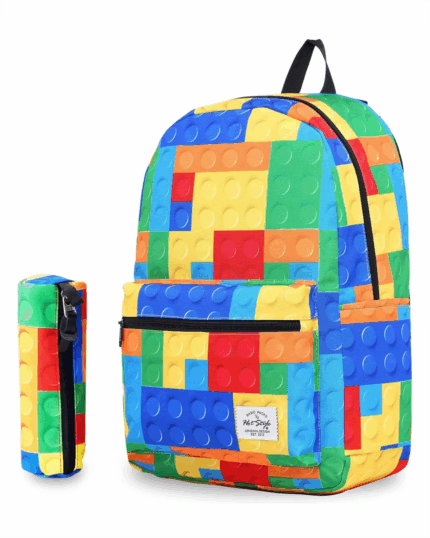 custom logo school backpack