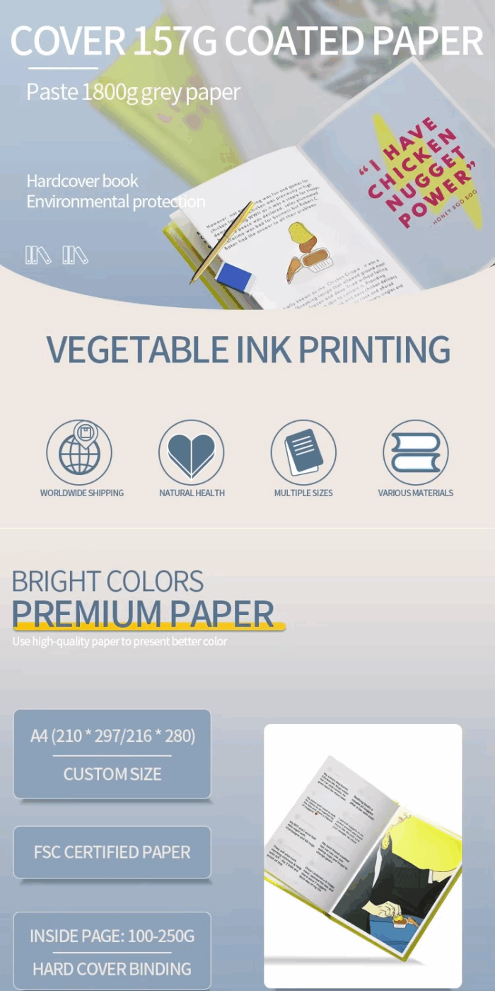 custom offset book printing