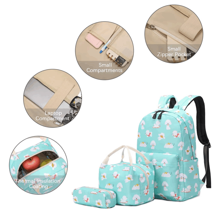 custom printed cartoon backpacks