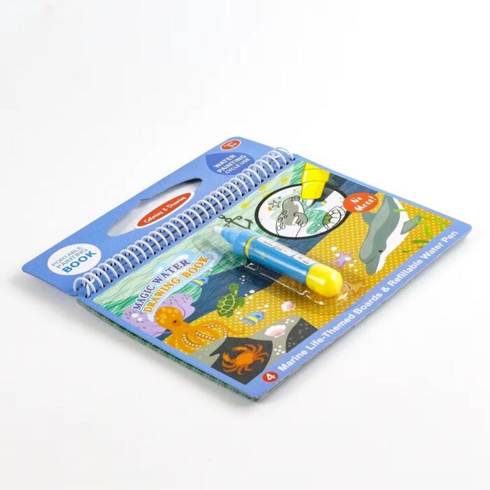 hard cover coloring book for kids