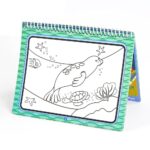 hard cover coloring book for kids