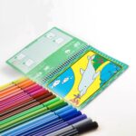 hard cover coloring book for kids