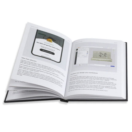 hardcover leather book printing