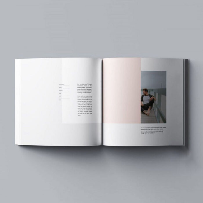 hardcover linen fabric notebook