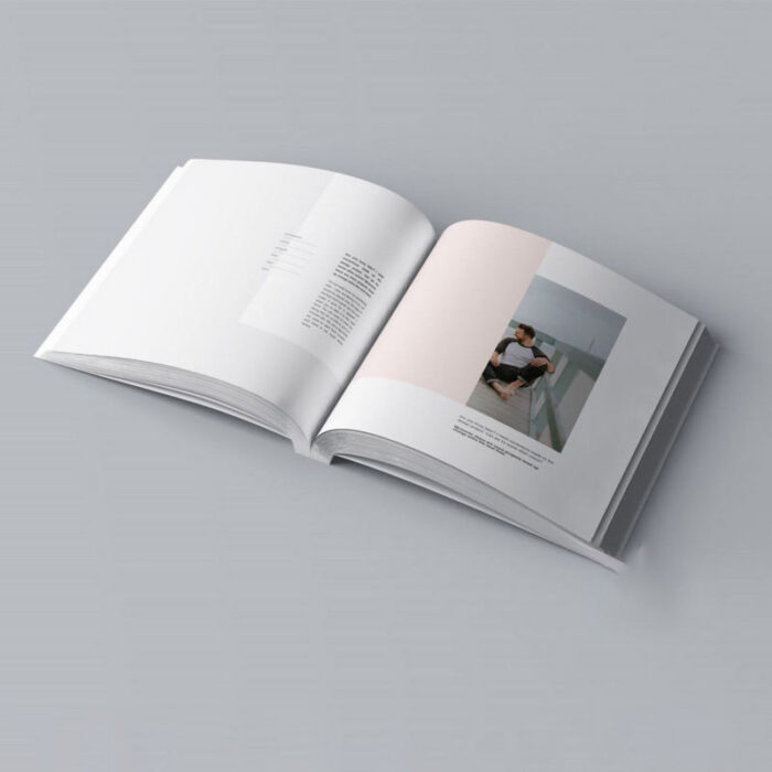 hardcover linen fabric notebook