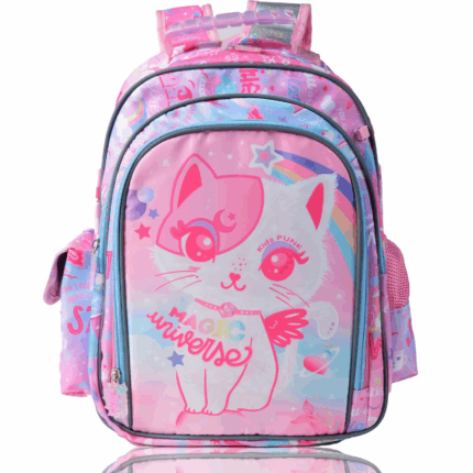 kawaii cat school backpack