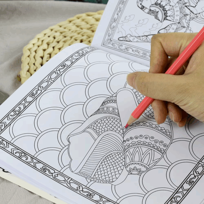 mandala coloring books for adults