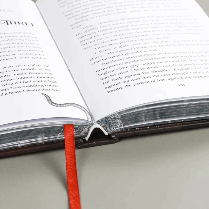 stenciled edge book printing