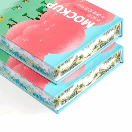 stenciled edge novel printing