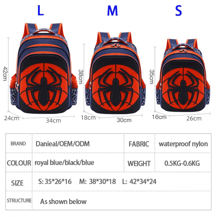 waterproof nylon school backpack