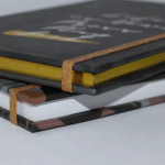 custom coated paper notebooks