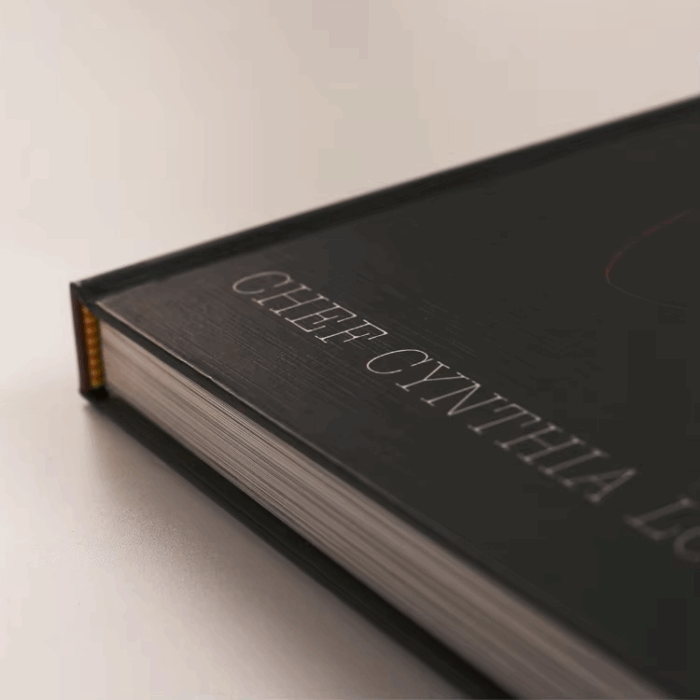 custom embossed cover books