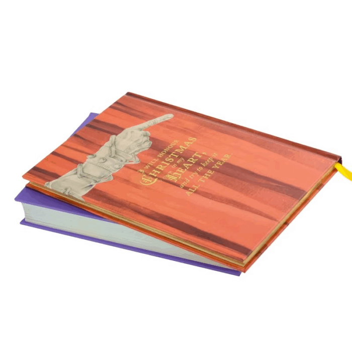 custom foil stamped book
