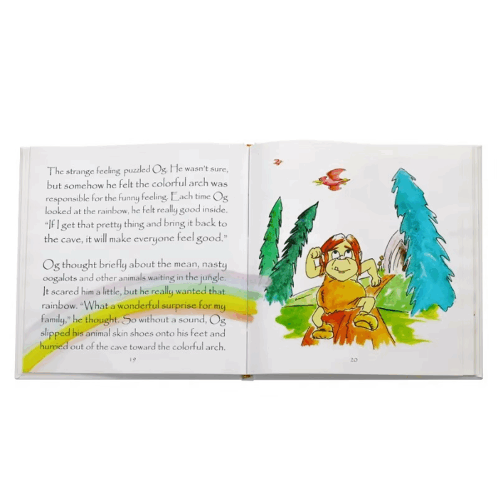 custom illustrated children book