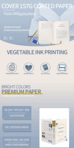 custom printed books wholesale
