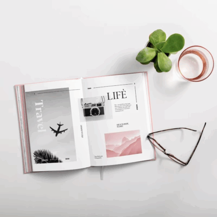 full color perfect binding book
