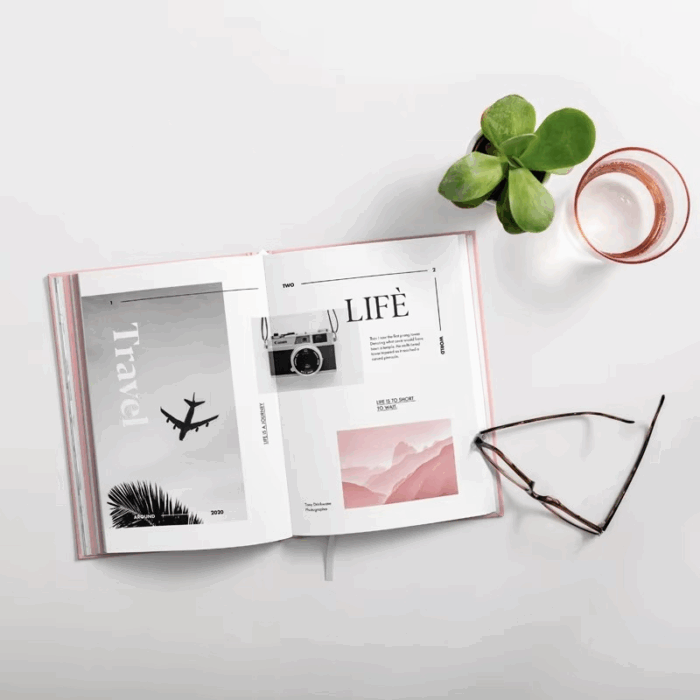 full color perfect binding book