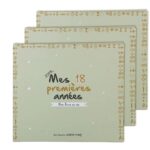 gold foil stamped planner